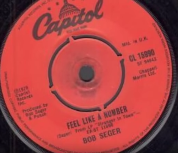 Bob Seger Not a number